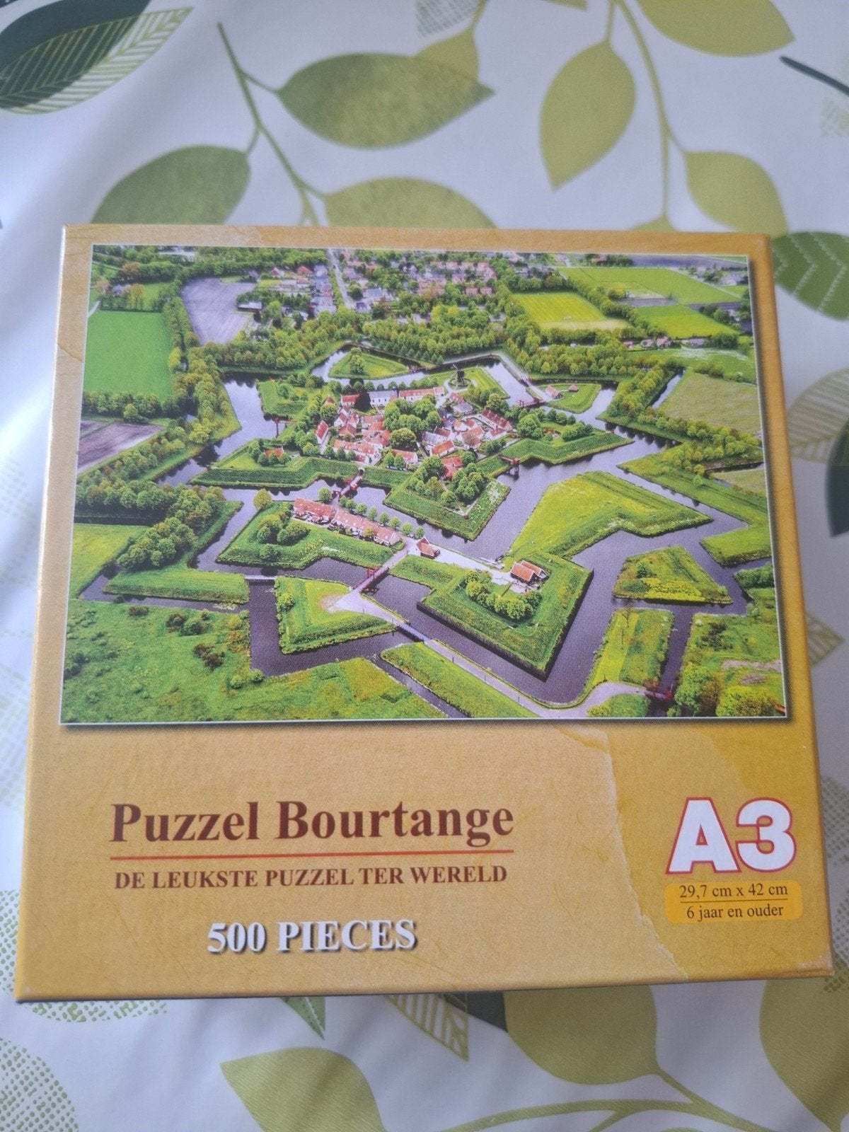 A3 legpuzzel, 500 stukjes, Bourtange, Ophalen, 500 t/m 1500 stukjes, Zo goed als nieuw, Legpuzzel
