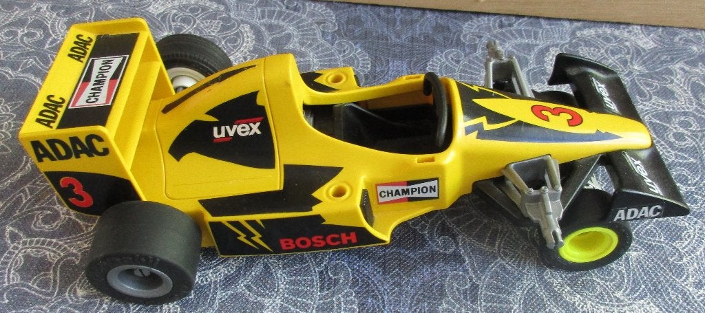 vintage Playmobil 3930 Formula 1 Racing Car, Ophalen of Verzenden, Gebruikt, Losse onderdelen, Voertuig