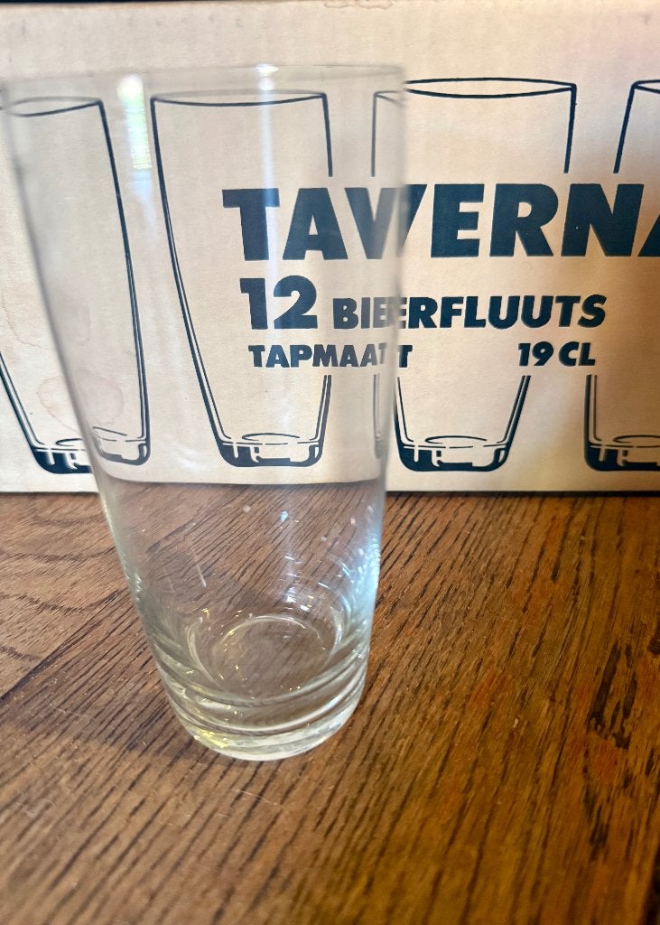 Glazen fris bier cognac schrobbelér 20€, Ophalen, Zo goed als nieuw, Overige typen