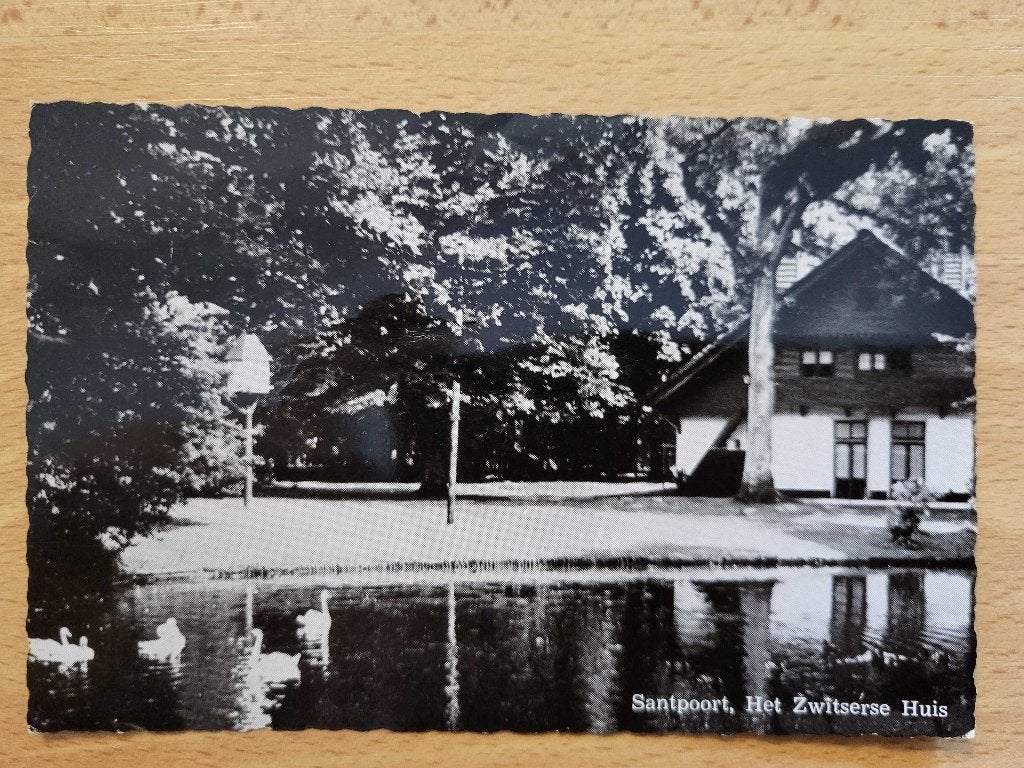 ansicht SANTPOORT Zwitserse huis, Ophalen of Verzenden, Voor 1920, Noord-Holland
