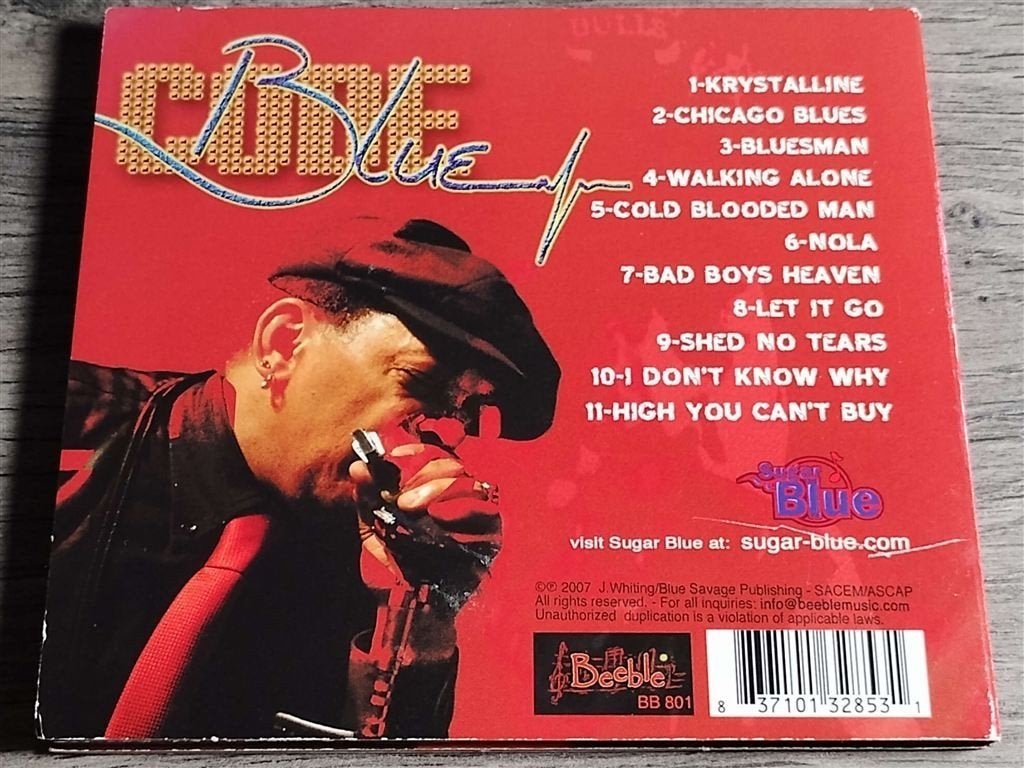 Sugar Blue – Code Blue [Digipack], Ophalen of Verzenden, Zo goed als nieuw, Jazz