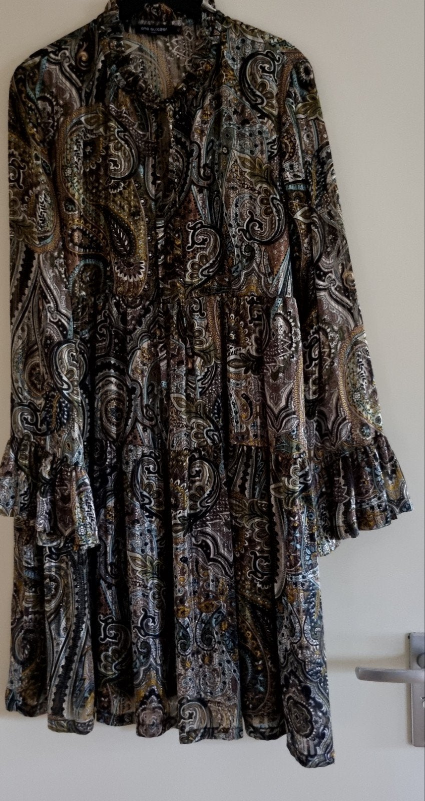 Ana Alcazar Ibiza look jurk in maat 42, Kleding | Dames, Jurken, Ana Alcazar, Verzenden, Zo goed als nieuw, Maat 42/44 (L)