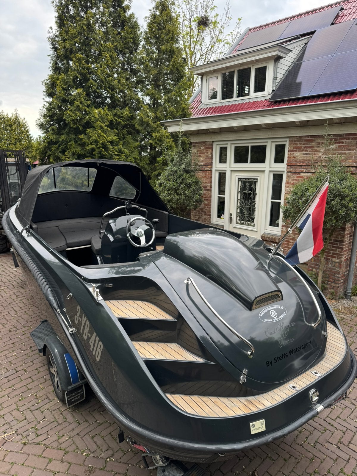 Oud Huijzer 570 + 60pk Mercury 2018 1e Eigenaar Bomvol, Bilgepomp, Tender, Ophalen of Verzenden, Zo goed als nieuw