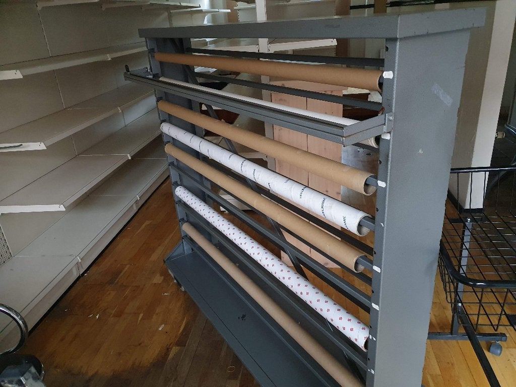 rolhouder voor zeil of foil op rol, Ophalen, Gebruikt, 15 m² of meer, Zeil