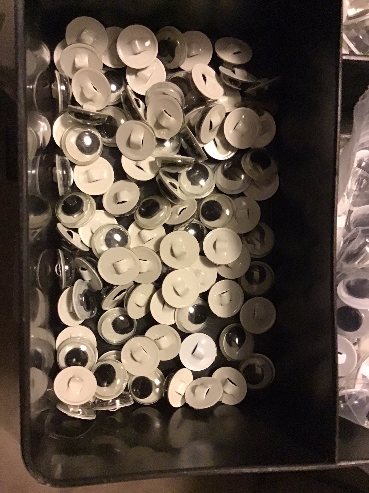 Wiebeloogjes 8 mm en 12 mm 40 paar, Verzenden, Nieuw, Breien of Haken, Overige typen