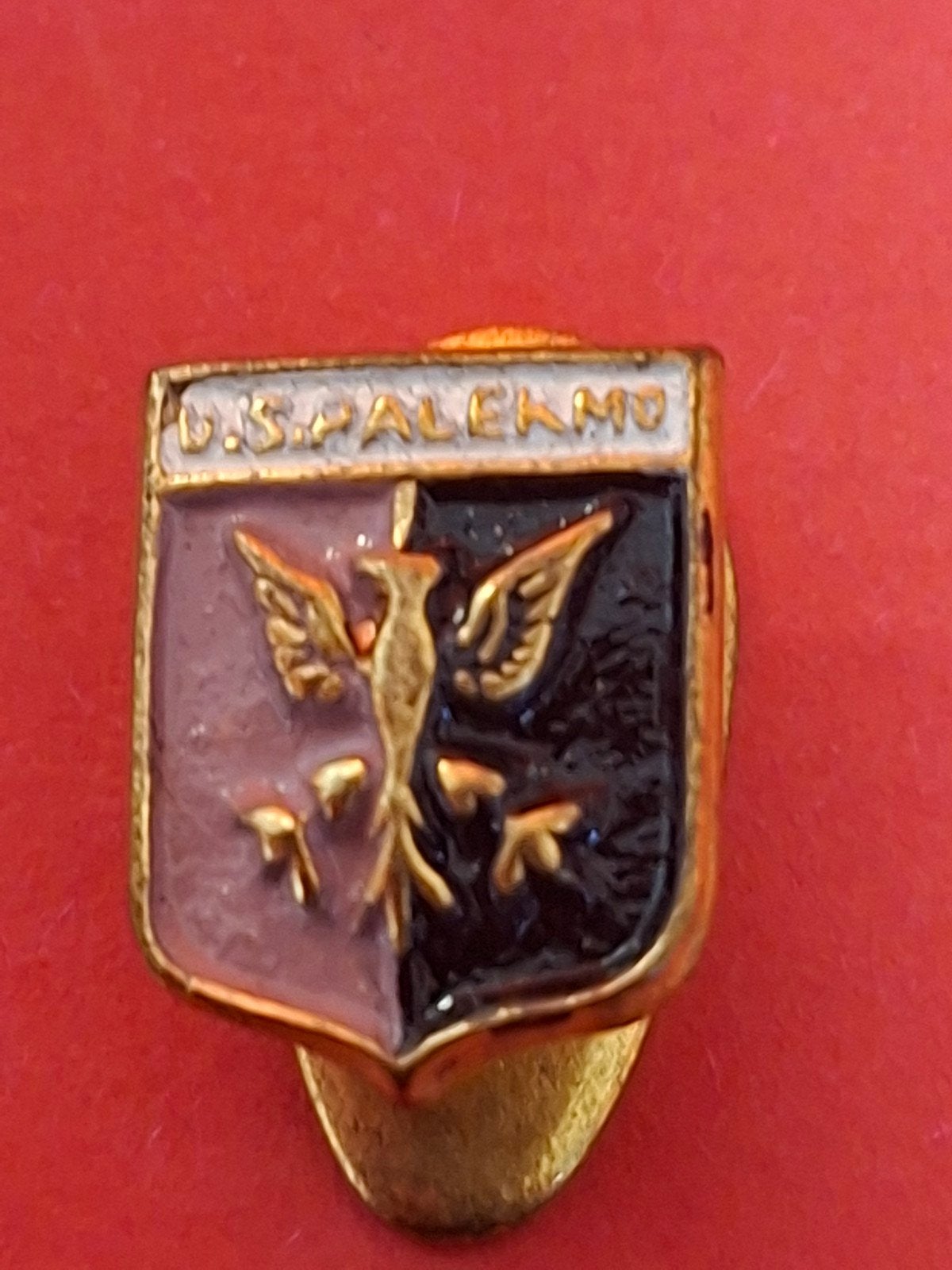 Knoopsgat speld C.S. PALERMO voetbal, Ophalen of Verzenden, Gebruikt, Sport