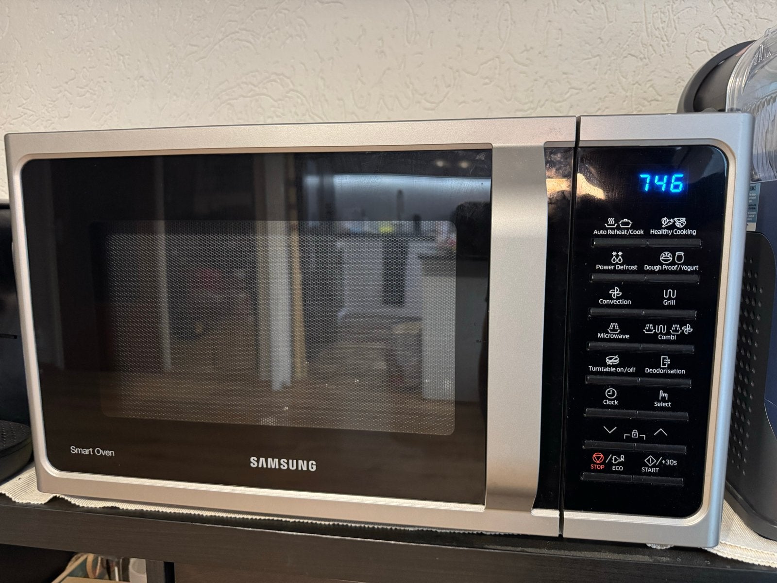 Samsung Smart Oven Combimagnetron - Zo goed als nieuw, Witgoed en Apparatuur, Magnetrons, Ophalen, Combimagnetron, Grill, Zo goed als nieuw