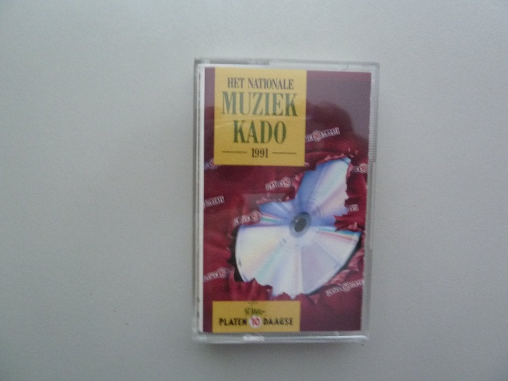 Het Nationale Muziek Kado 1991 cassettebandje, Cd's en Dvd's, Ophalen of Verzenden, Gebruikt, 1 bandje
