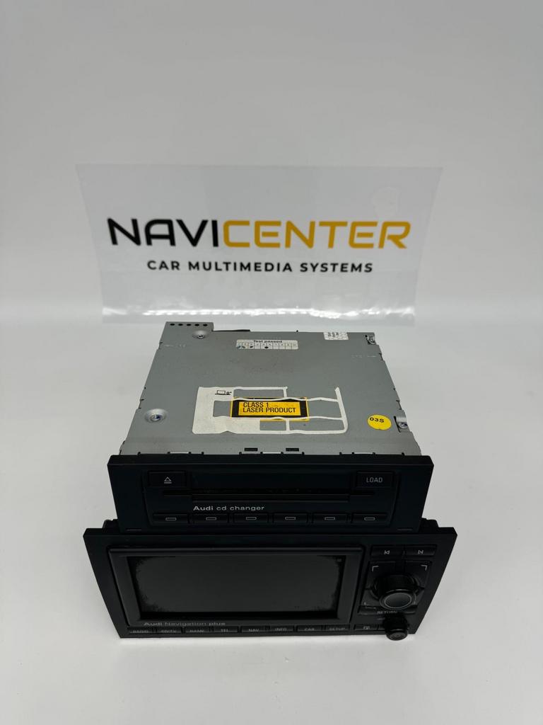 Audi RNS-E Navigatie/Media Unit - Origineel OEM, Ophalen of Verzenden, Gebruikt