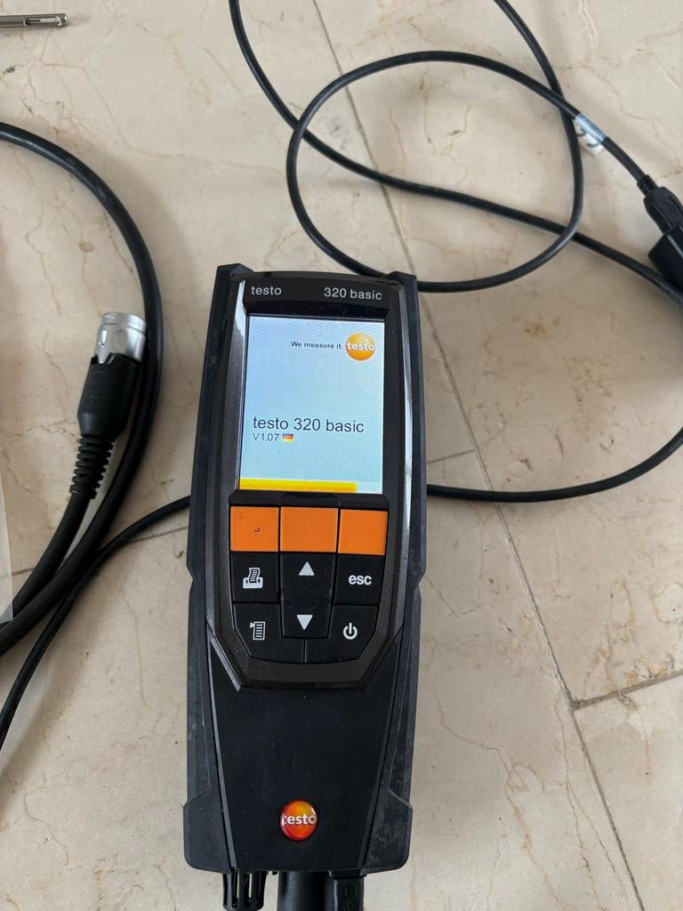 Testo 320 Basic rookgasanalyseapparaat, Ophalen of Verzenden, Gebruikt, Overige meters