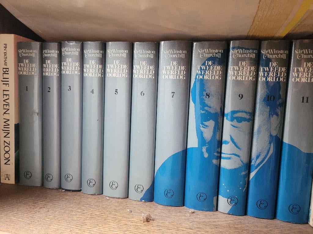 11 delige sir winston churchill set, Europa, Zo goed als nieuw, Elsevier, Ophalen