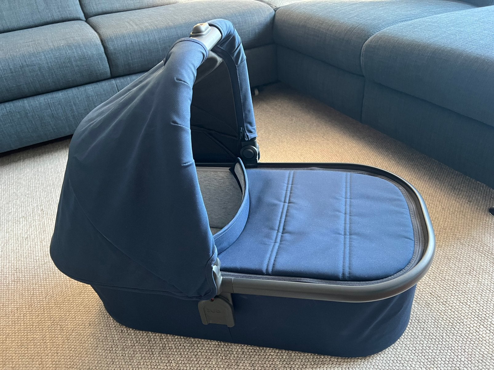 Uppababy bassinet reiswieg Vista V2 /Cruz V2 navy, Kinderen en Baby's, Ophalen of Verzenden, Zo goed als nieuw, Overige merken