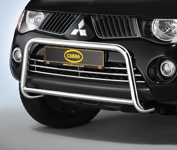 Pushbar Mitsubishi L200 vanaf 2006, RVS, met EU-keur, Auto diversen, Auto-accessoires, Ophalen of Verzenden, Nieuw
