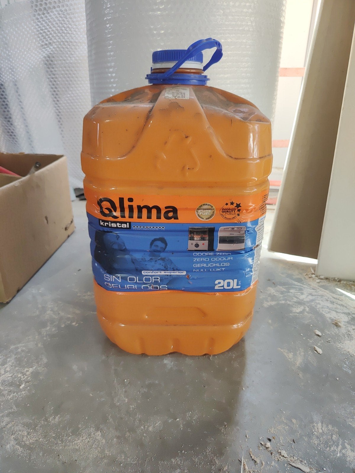 qlima vloeistof brandstof 8 liter, Ophalen