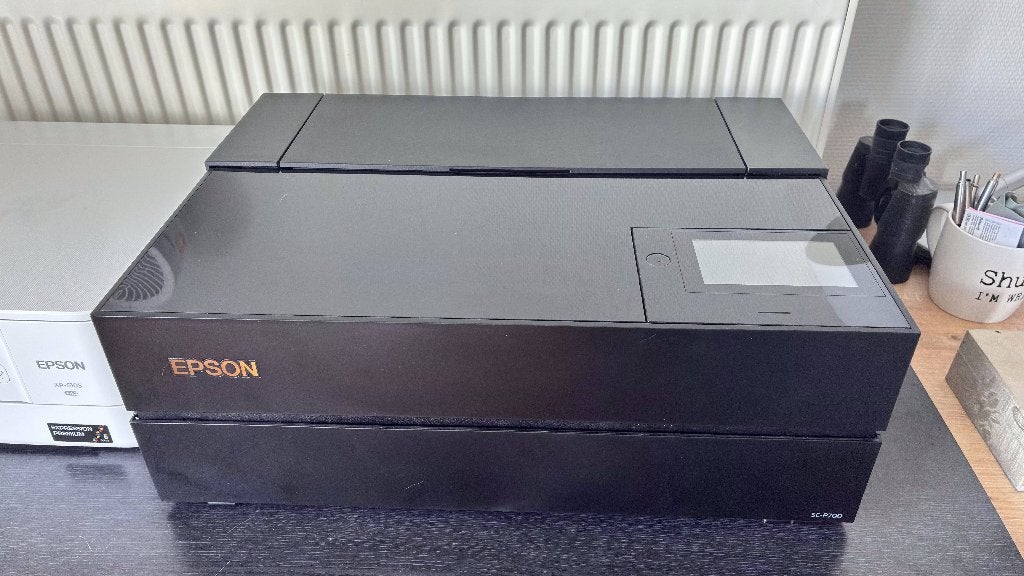 Epson SC-P700 A3+ printer mat papier en cartridges, Ophalen, Gebruikt, Fotoprinter, Kleur printen