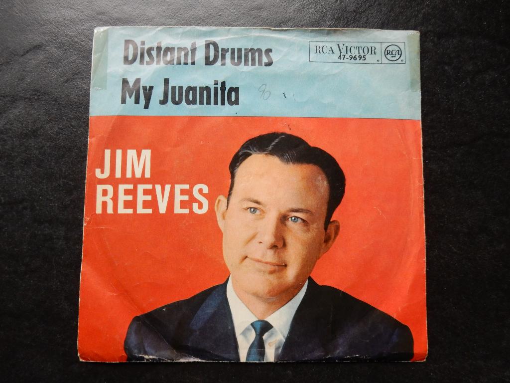 Jim Reeves – Distant drums / My Juanita, Ophalen of Verzenden, Gebruikt, Pop