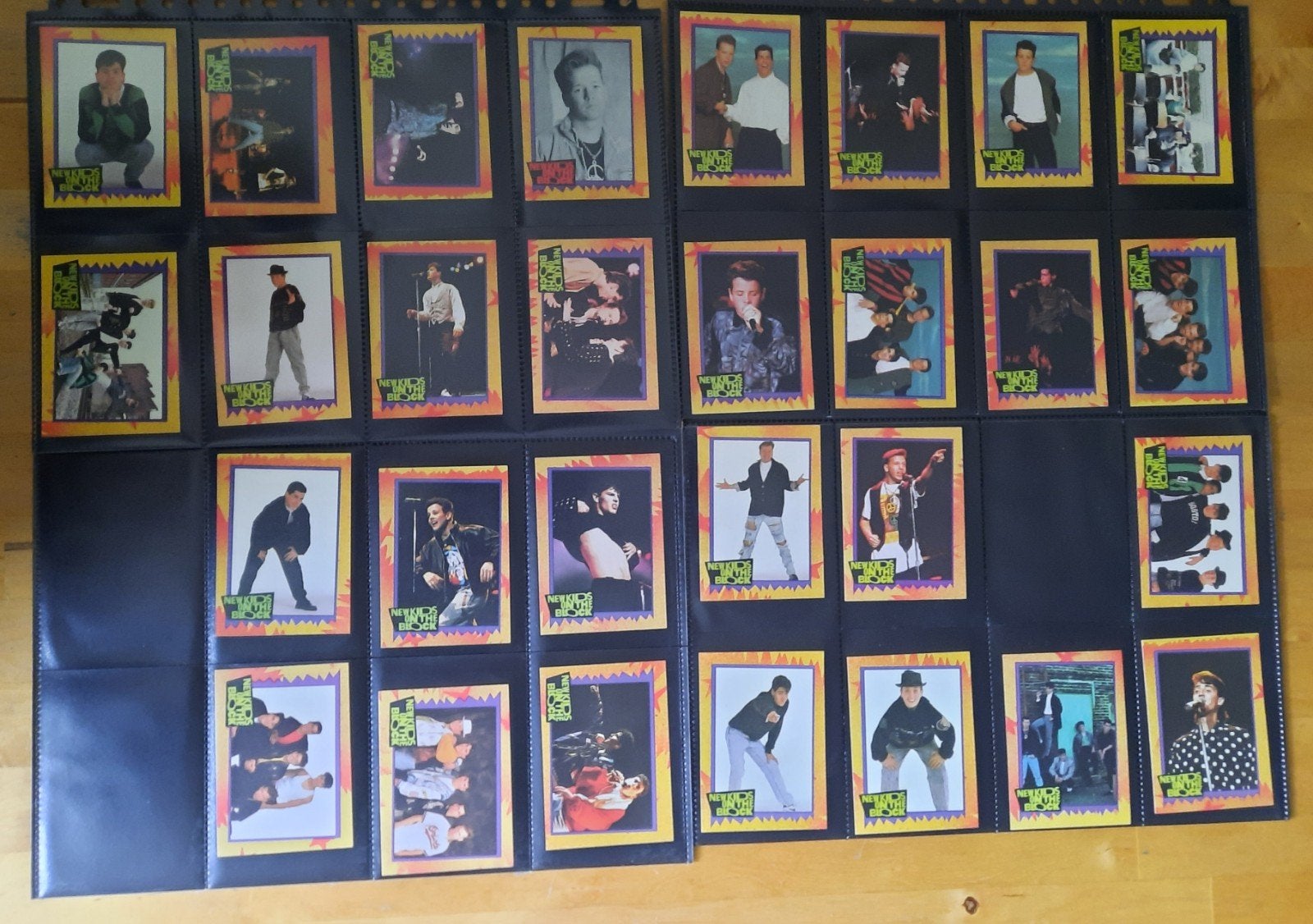 87 X NEW KIDS ON THE BLOCK - KAARTJES 1989, Ophalen of Verzenden