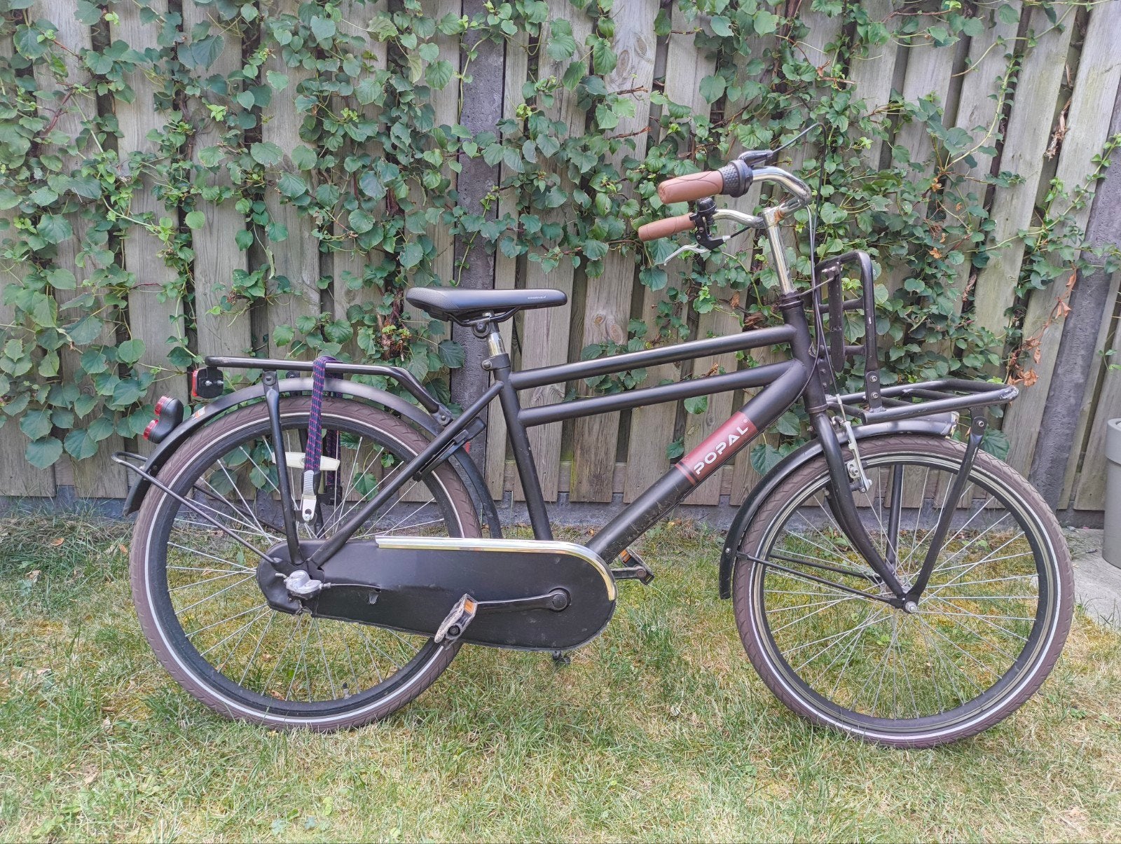 Popal Transportfiets - Zwart - 24 inch, Fietsen en Brommers, Fietsen | Jongens, Ophalen, Gebruikt, Versnellingen