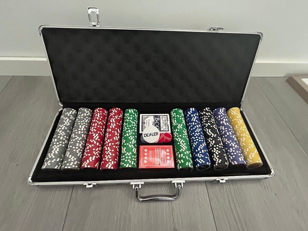 491-delige Pokerset, Vijf spelers of meer, Ophalen, Gebruikt