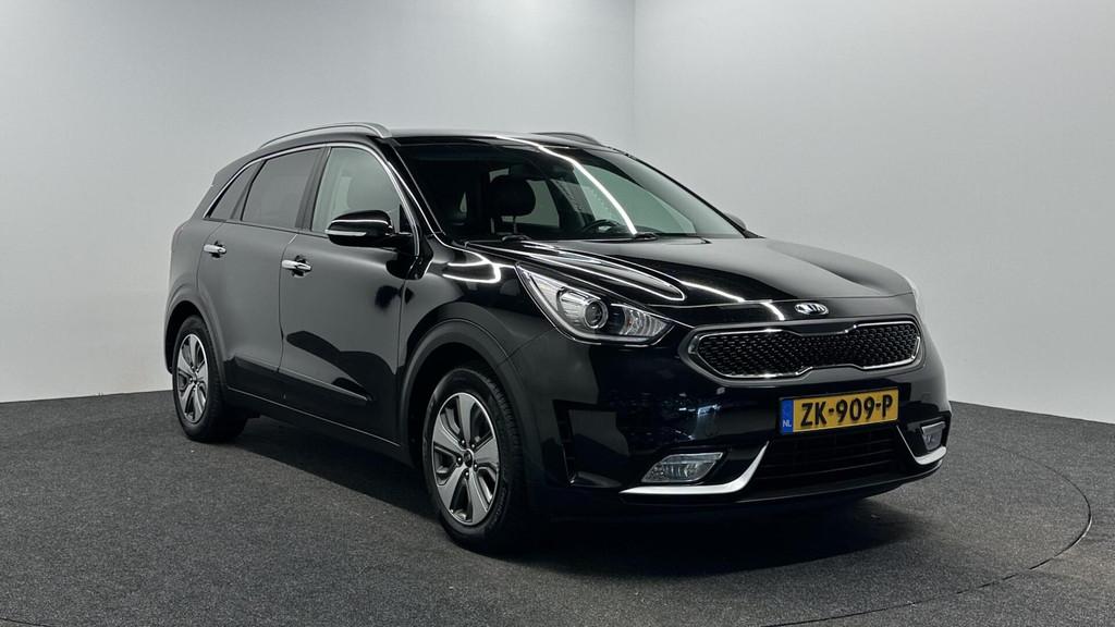 Kia Niro 1.6 GDi Hybrid ExecutiveLine CAMERA NAVI ECC TREKHA, Gebruikt, Met garantie (alle), Leder en Stof, Origineel Nederlands