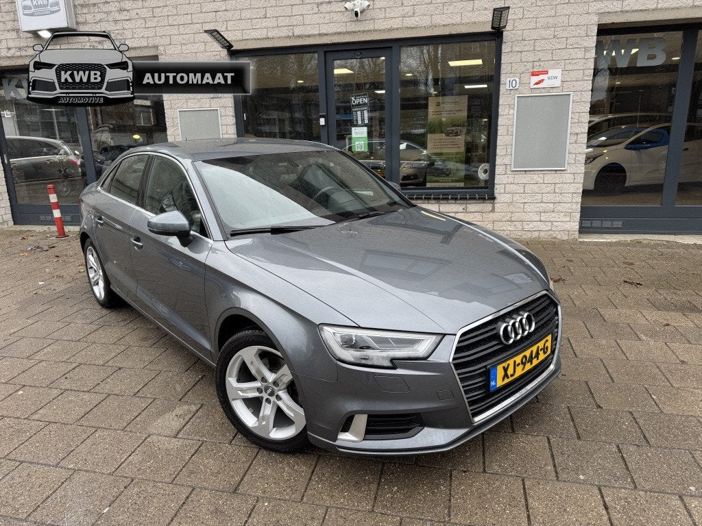 Audi A3 Limousine 1.0 TFSI Limousine Automaat Led NAP, Automaat, Gebruikt, Euro 6, Blauw