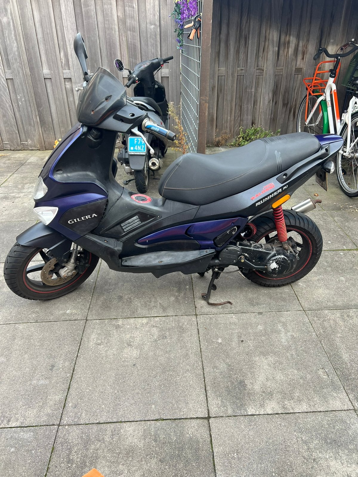Gilera runner 70 cc, Ophalen, Tweetakt, Gebruikt, Gilera