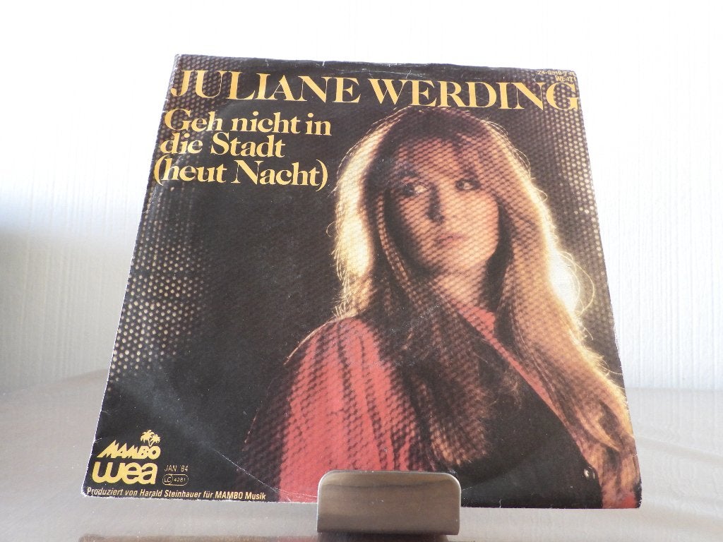 Juliane Werding – Geh Nicht In Die Stadt (Heut Nacht), Ophalen of Verzenden, Gebruikt, Pop, Single
