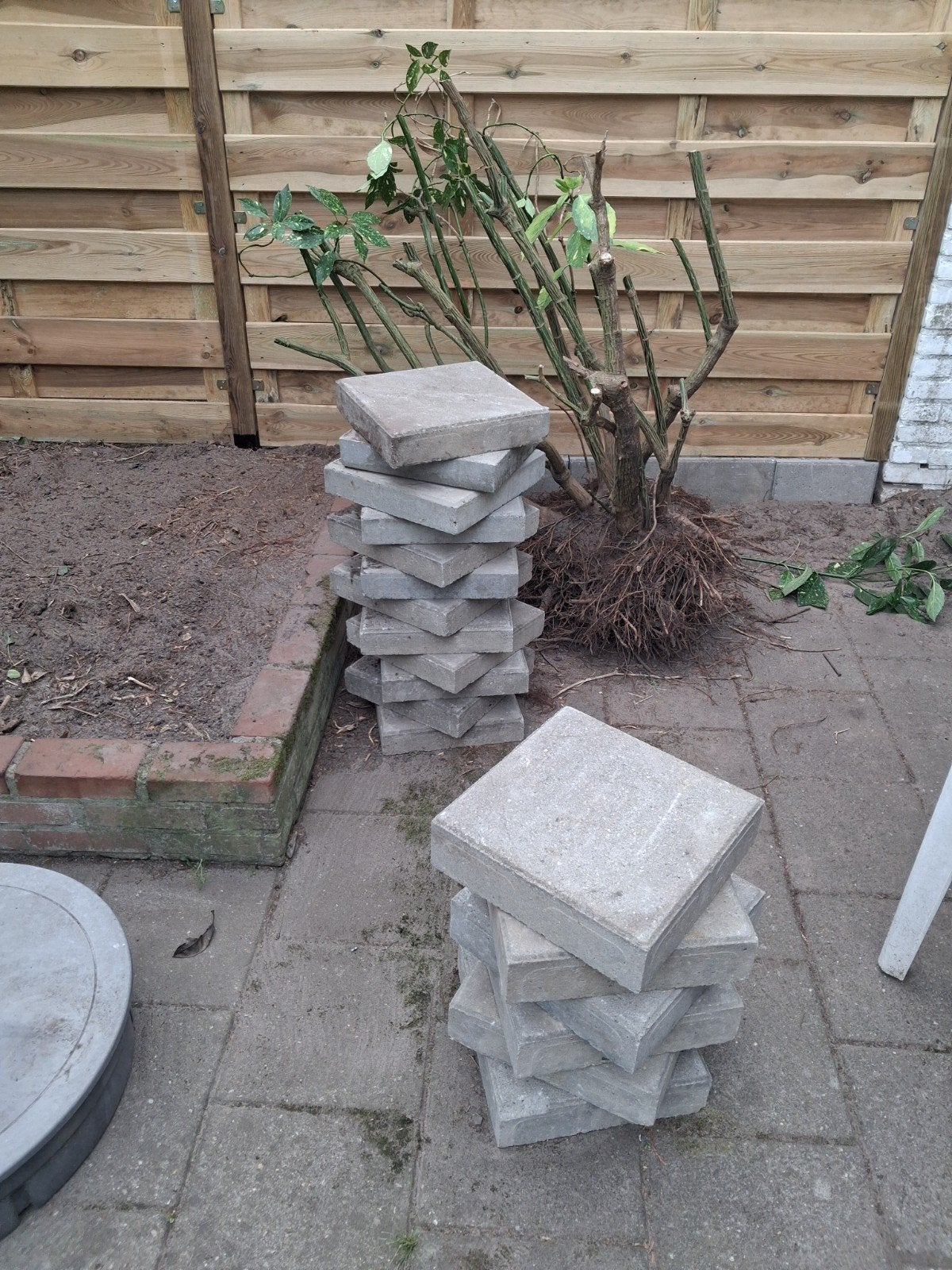 Stoeptegels 8 cm, Ophalen, Nieuw, Beton, Overige typen