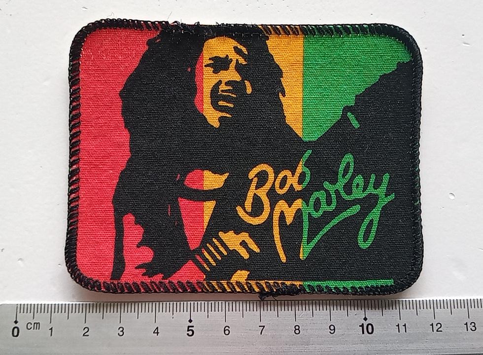 Bob Marley mooie zeldzame vintage 80's patch m416 reggae, Verzenden, Nieuw, Kleding