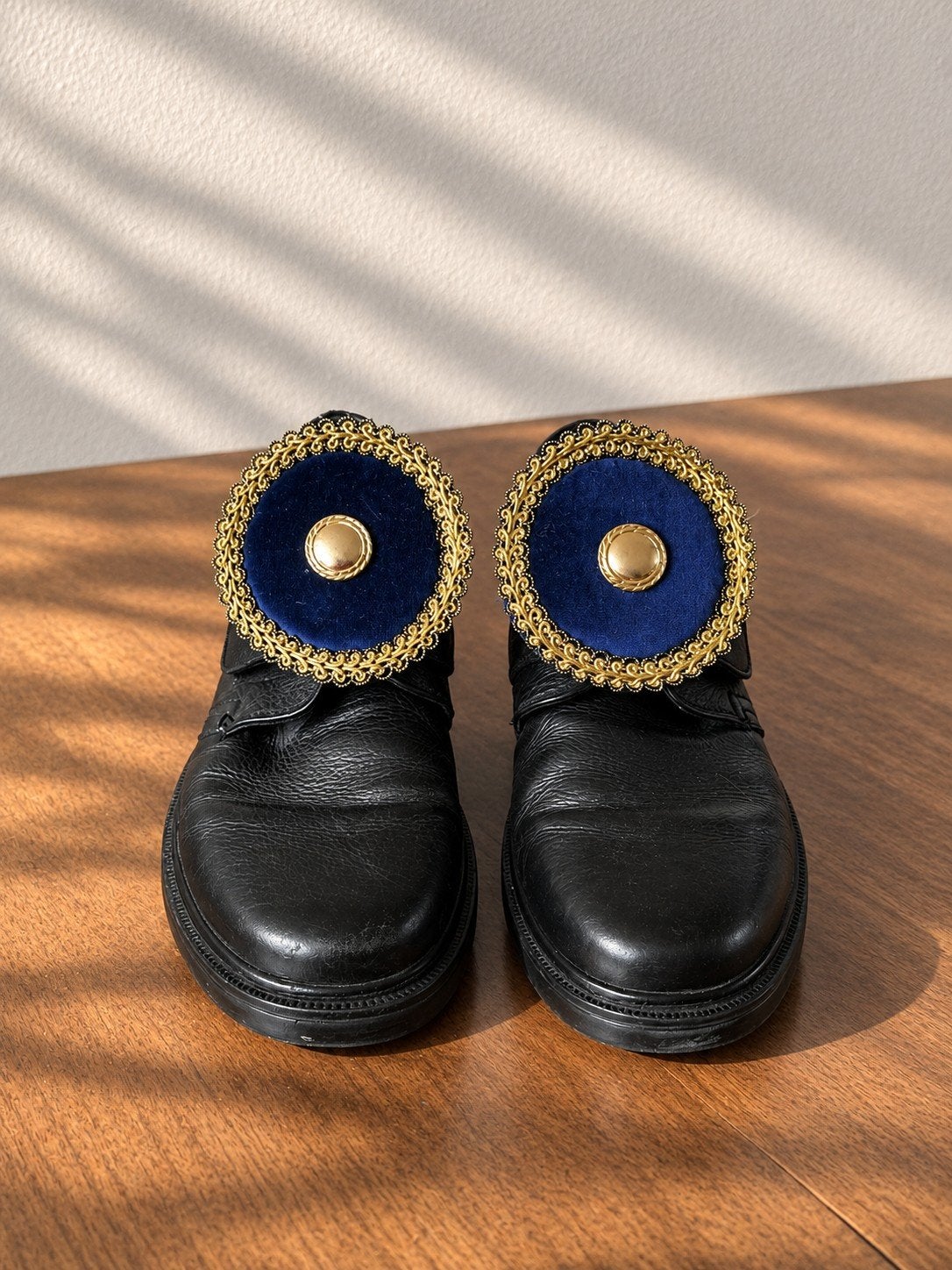 Pieten schoengespen - donker blauw, Diversen, Verzenden, Nieuw