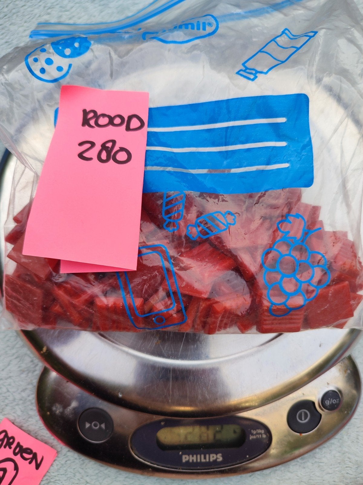 Rood mozaïek 2x2 steentjes voor hobbyprojecten, Hobby en Vrije tijd, Nieuw, Ophalen of Verzenden, Overige materialen, Knutselmateriaal