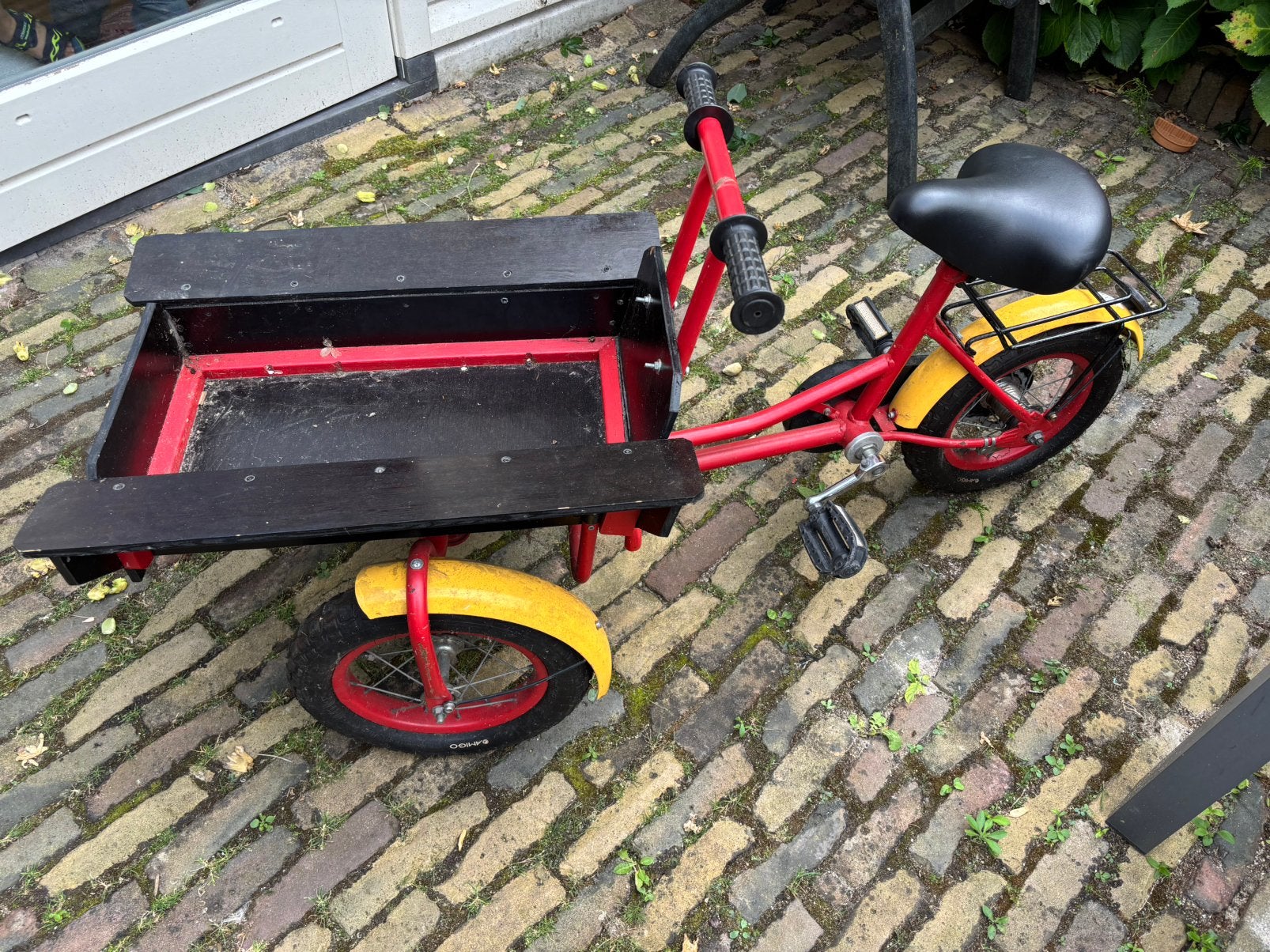 Kinder bakfiets | mini bakfiets, Ophalen, Gebruikt, Terugtraprem, Minder dan 16 inch
