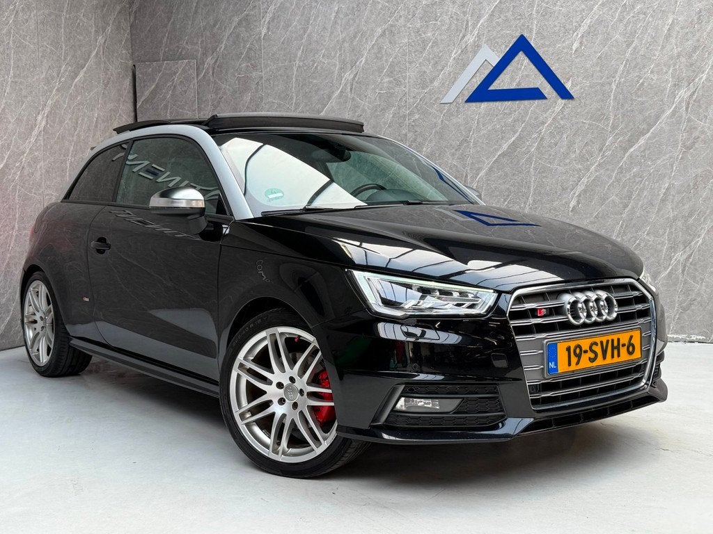Audi A1 1.4 TFSI S-Line / AUT / NAP / Onderhouden / Vol Opti, Auto's, Audi, Euro 5, Zwart, 4 cilinders, 1165 kg