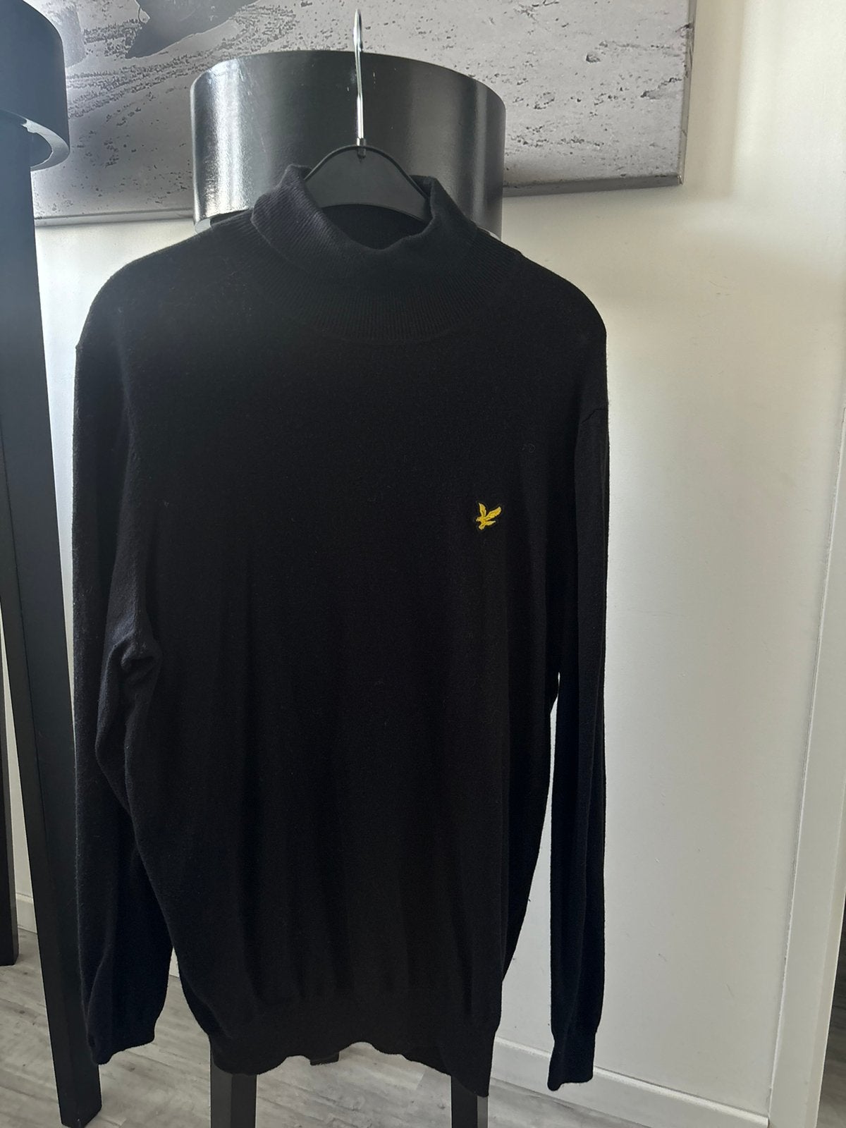 Lyle Scott zwart coltrui maat XL, Kleding | Heren, Ophalen of Verzenden, Gedragen, Maat 56/58 (XL), Zwart