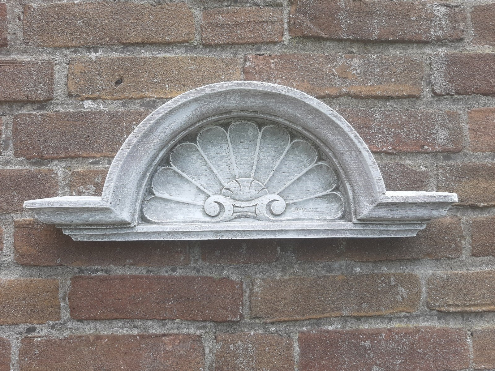 Sierornament wanddecoratie betonnen beeld tuinbeeld beton, Ophalen of Verzenden