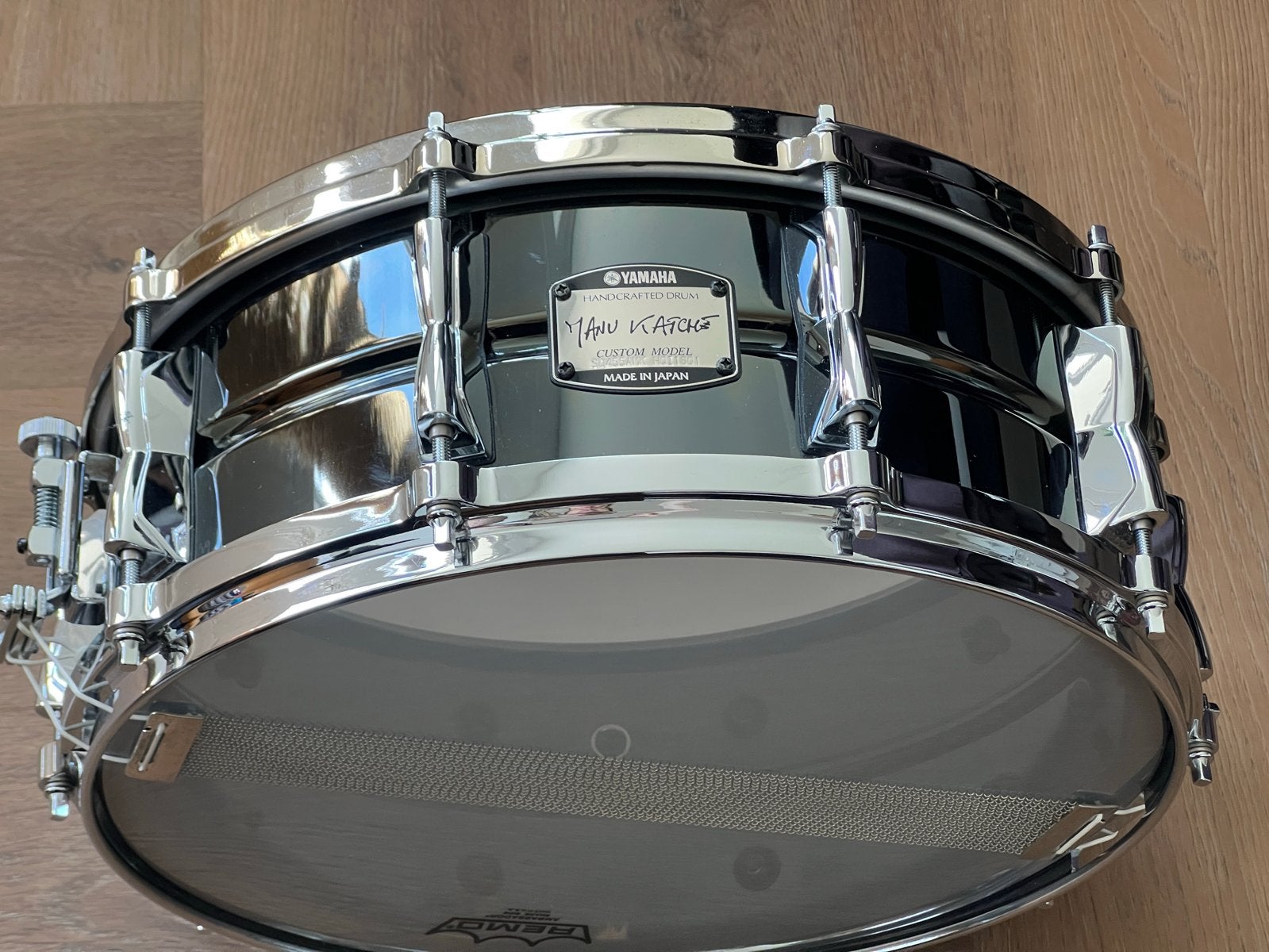 Yamaha Manu Katché Signature Snare Drum SD455AMK, Ophalen of Verzenden, Zo goed als nieuw, Yamaha