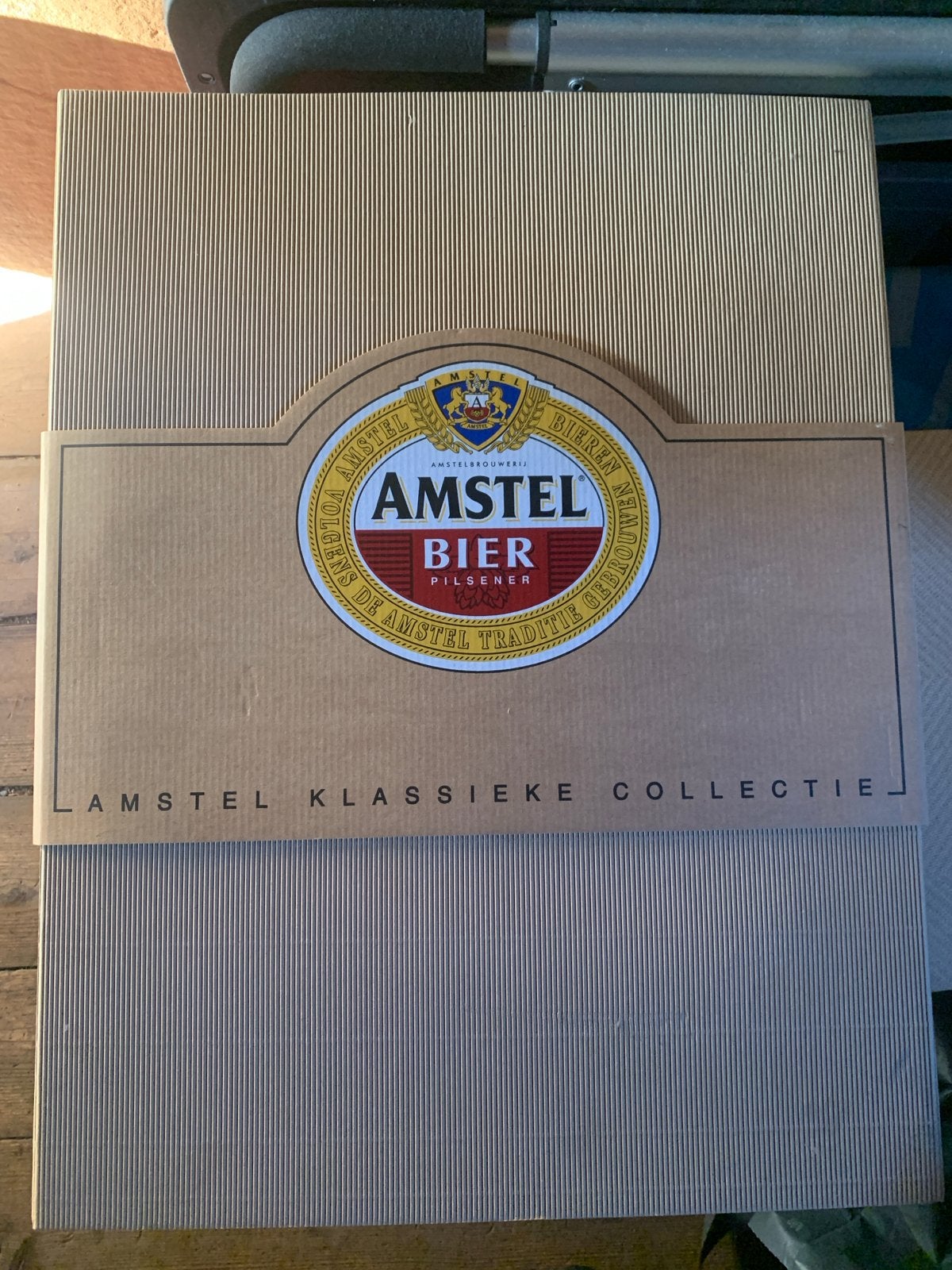 Amstel metalen reclamebord - Klassieke Collectie (Nieuw), Verzamelen, Merken en Reclamevoorwerpen, Ophalen, Nieuw, Reclamebord