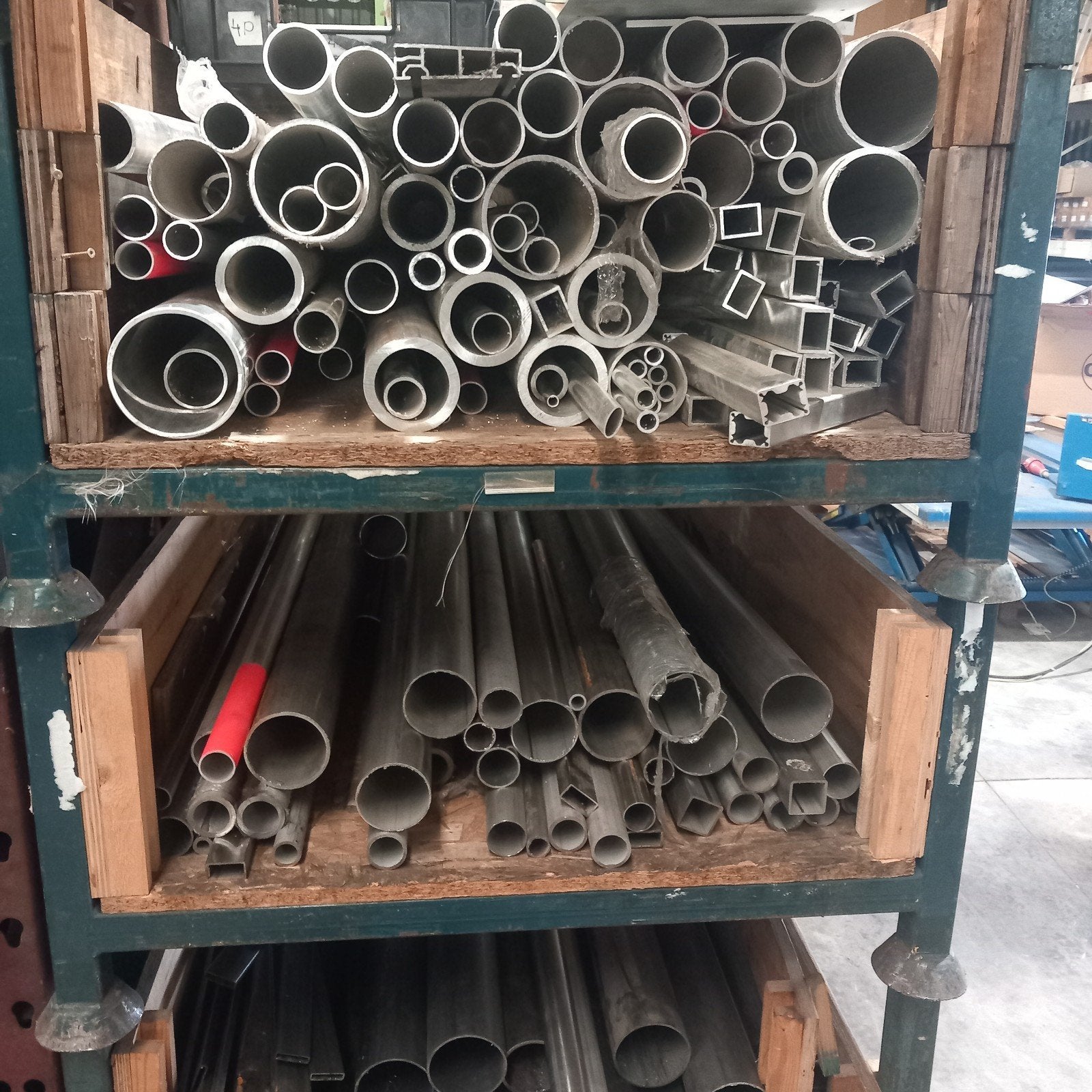 Buizen staal rvs aluminium restpartij, Ophalen, Zo goed als nieuw, Aluminium
