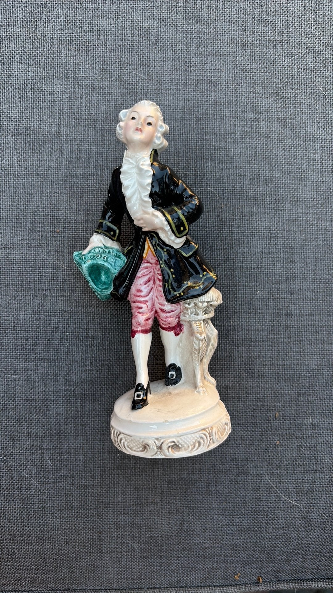 Vintage Italiaanse handgeschilderde beeldje, Ophalen of Verzenden