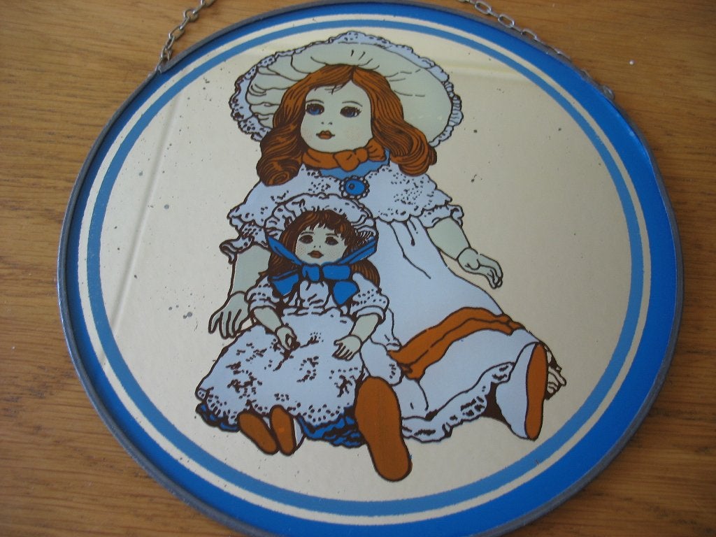 Spiegeltje +Kettinkje Sara Kay Dolly Doll ( Nr. 2 ) Vintage, Verzamelen, Ophalen of Verzenden, Gebruikt