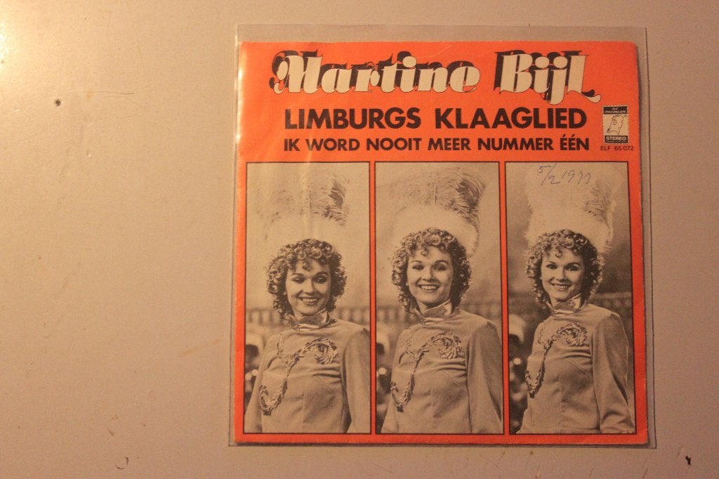 700j - martine bijl--a--limburgs klaaglied--b--ik word nooit, Ophalen of Verzenden, Gebruikt, Nederlandstalig