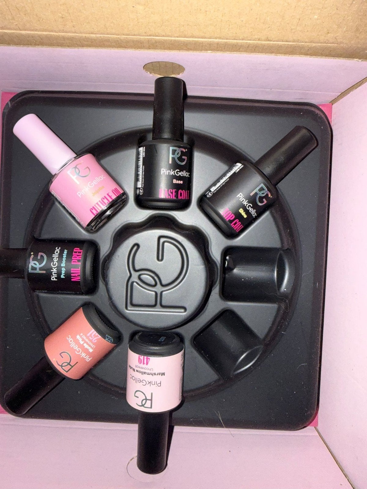 Pink Gellac Starter Set Premium - Zo goed als nieuw, Ophalen of Verzenden, Nieuw, Gehele gezicht, Overige typen