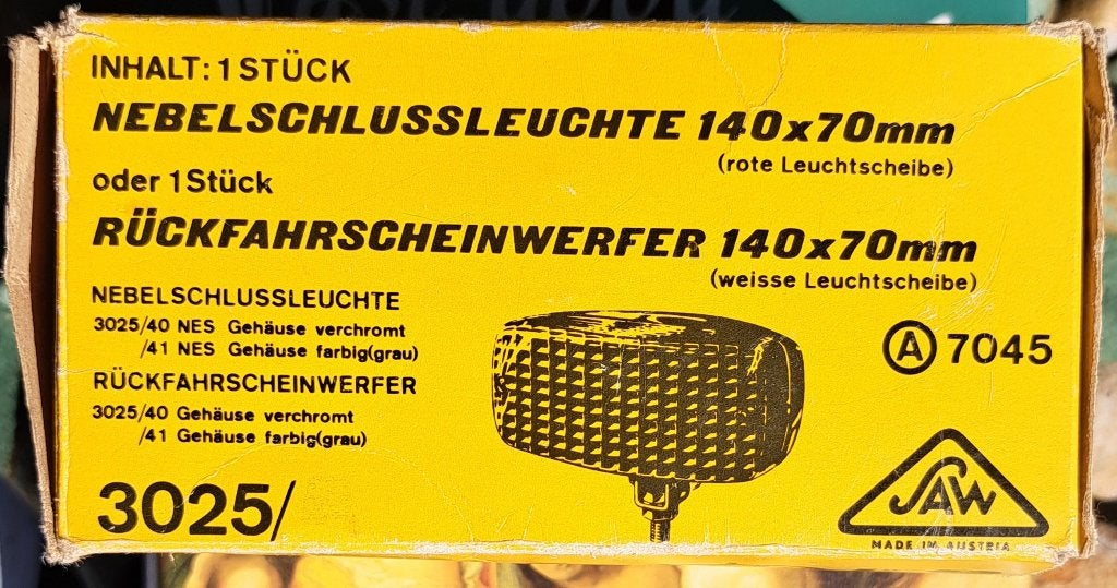 achteruitrijlicht–klassieker/oldtimer, Ophalen of Verzenden, Nieuw
