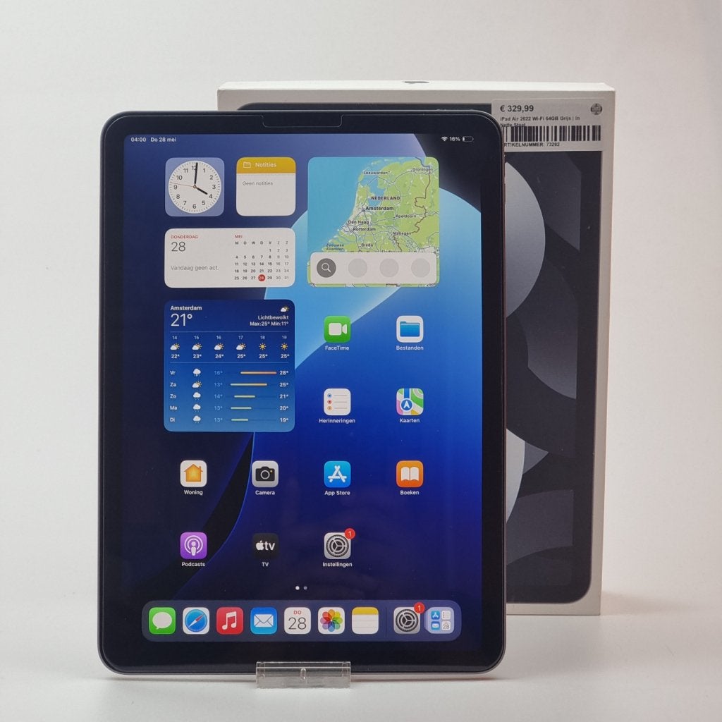 iPad Air 2022 Wi-Fi 64GB Grijs | In Nette Staat