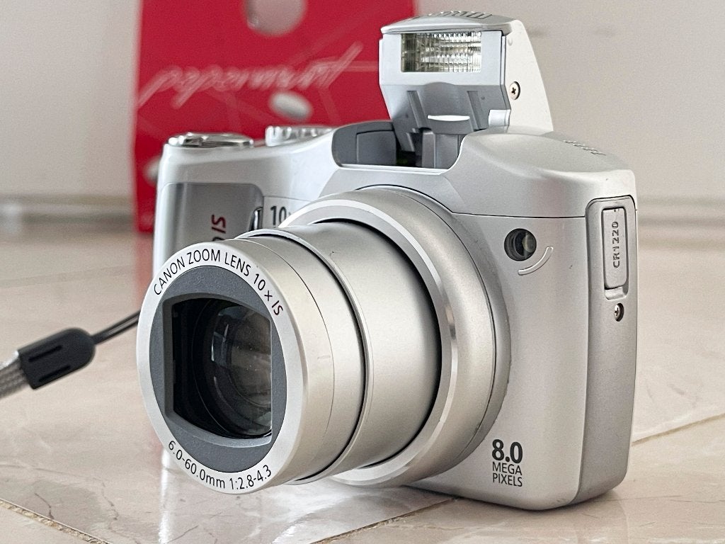 Canon SX100 IS PowerShot compacte 8megapixel fotocamera, Audio, Tv en Foto, Fotocamera's Digitaal, 8 megapixels, Canon, N, N