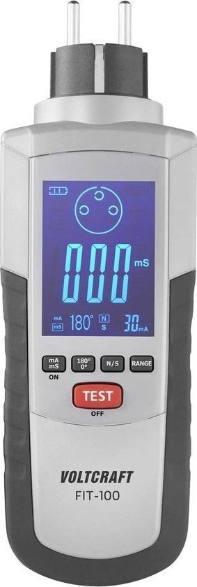 VOLTCRAFT FIT-100 Installatietester / Aardlektester - nieuw, Ophalen of Verzenden, Nieuw, Elektriciteit