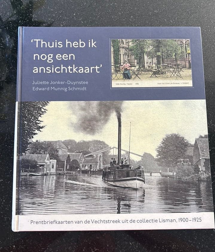 Juliette Jonker - 'Thuis heb ik nog een ansichtkaart', Ophalen of Verzenden, Zo goed als nieuw, Juliette Jonker; Edward Munnig Schmidt