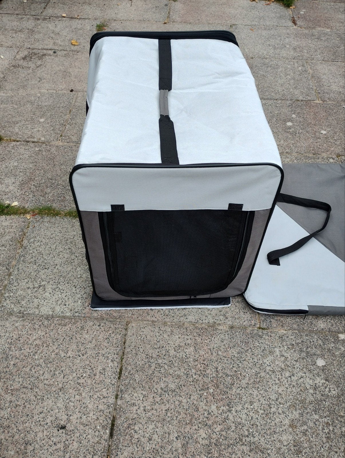 opvouwbare honden bench stof met kleed, Dieren en Toebehoren, Ophalen of Verzenden, Zo goed als nieuw