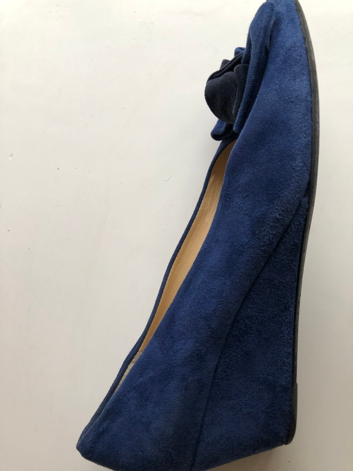 Te koop: leren Italiaanse schoenen, blauw, 39, Ophalen of Verzenden