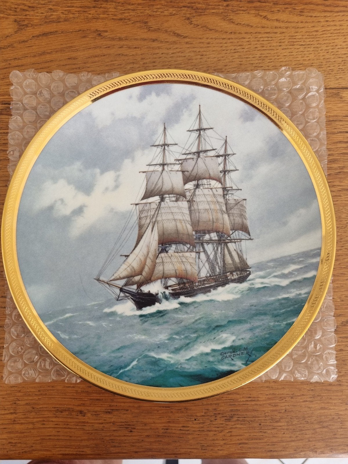 Franklin Mint 'Sovereign of the Seas' decoratief bord, Ophalen of Verzenden